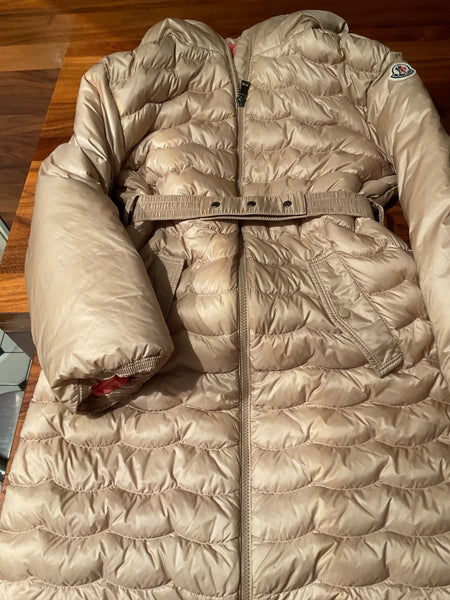 Moncler Daunenmantel 140 Beige