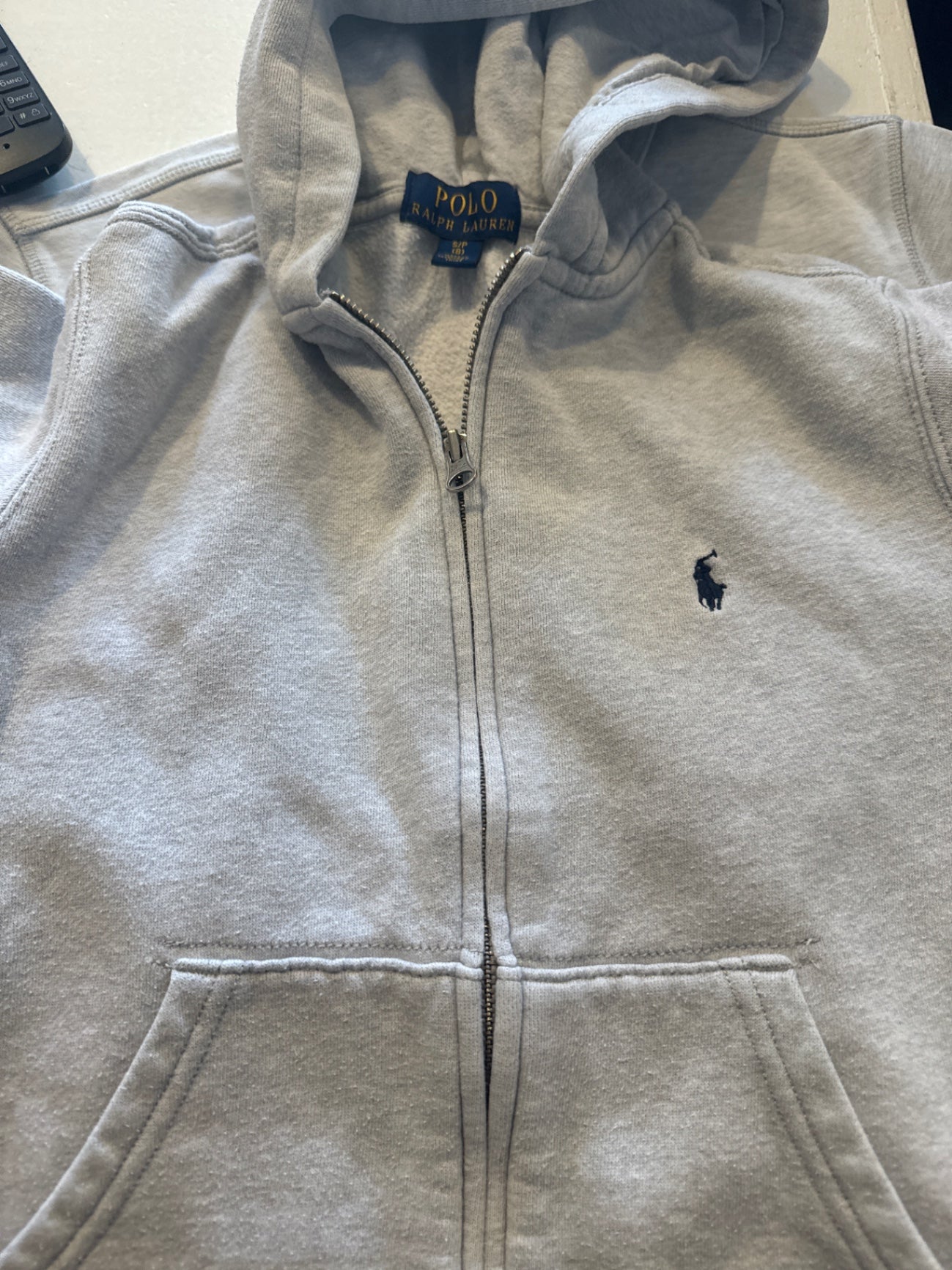 Polo Ralph Lauren Kapuzensweatshirt 128 Grau