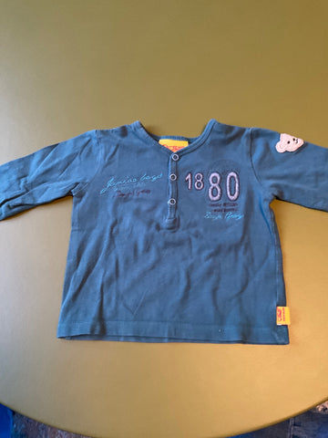 Steiff Langarmshirt 62 Grün