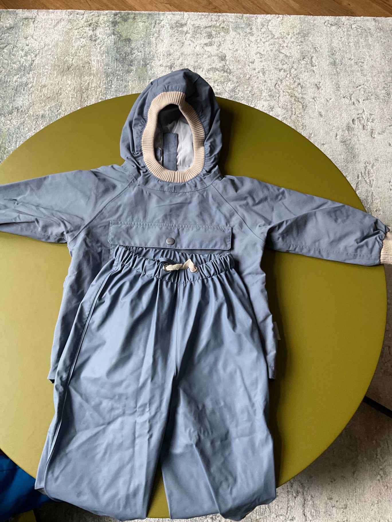 MINIATURE Regenanzug *Set 92 Rauchblau