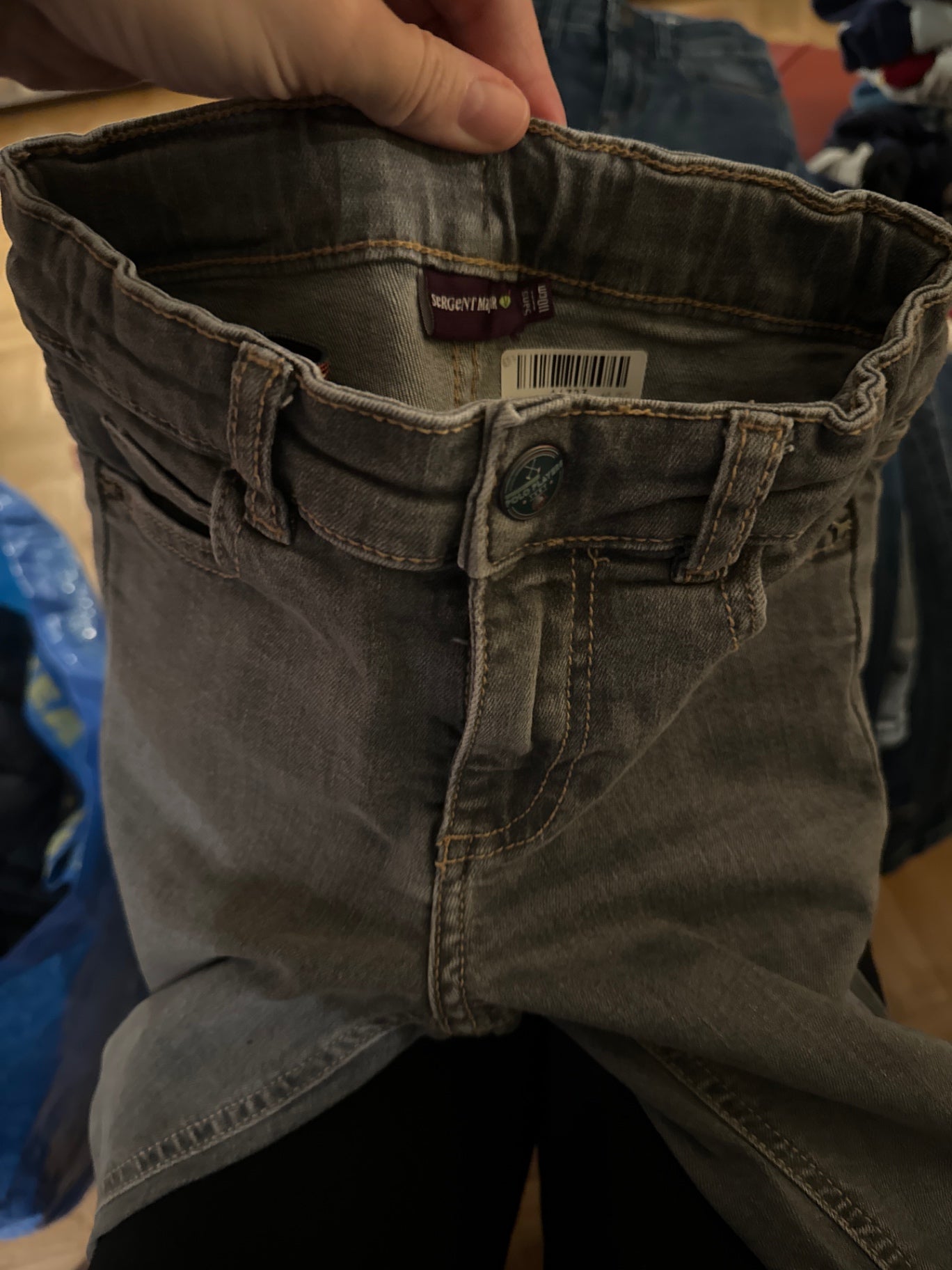 Sergeant Major Jeans 110 Grau