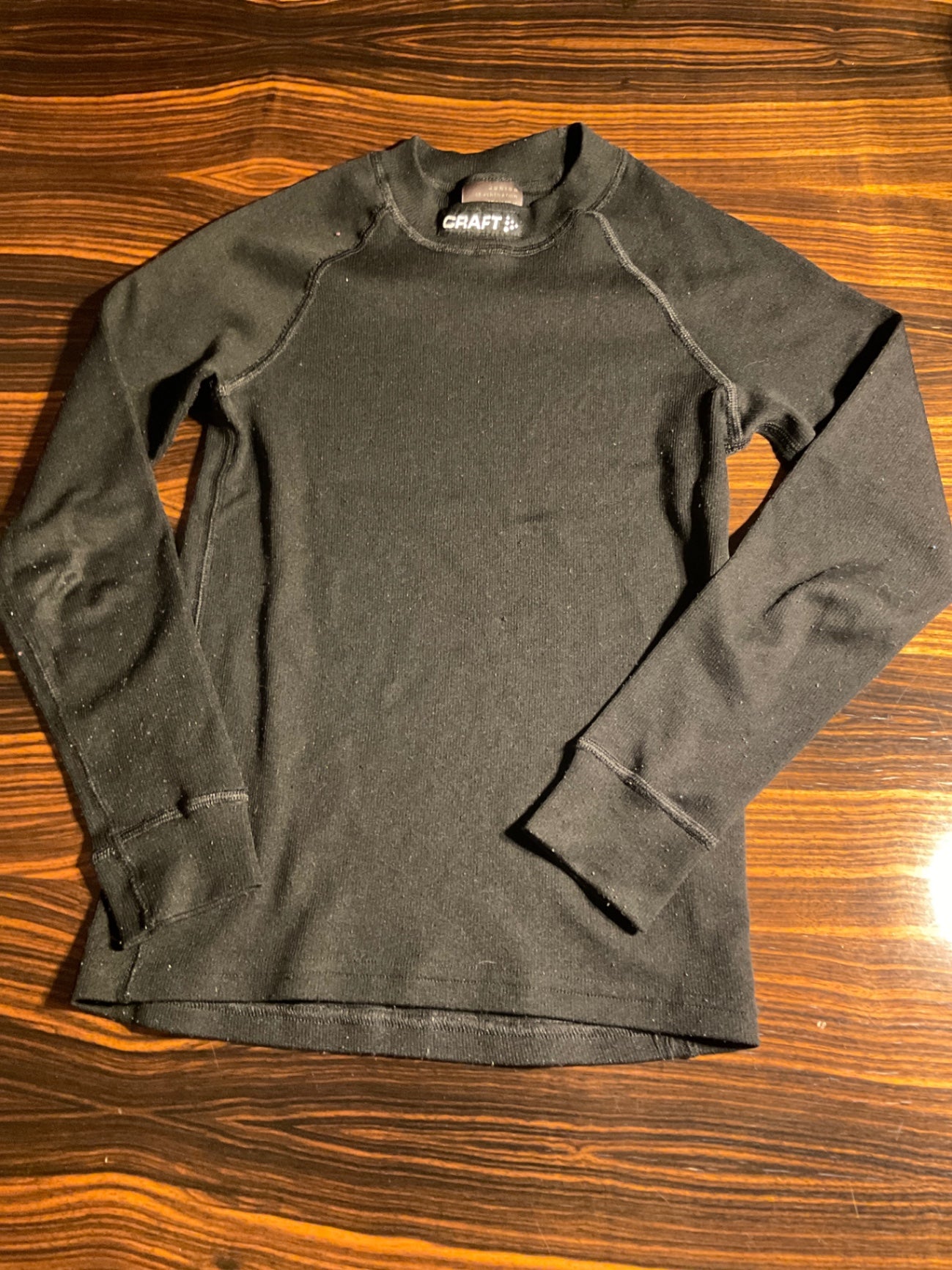 Craft Langarmshirt 140 Schwarz