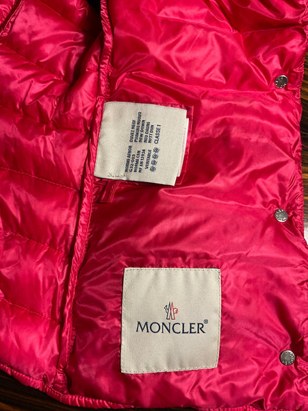 Moncler Weste 152 Rot