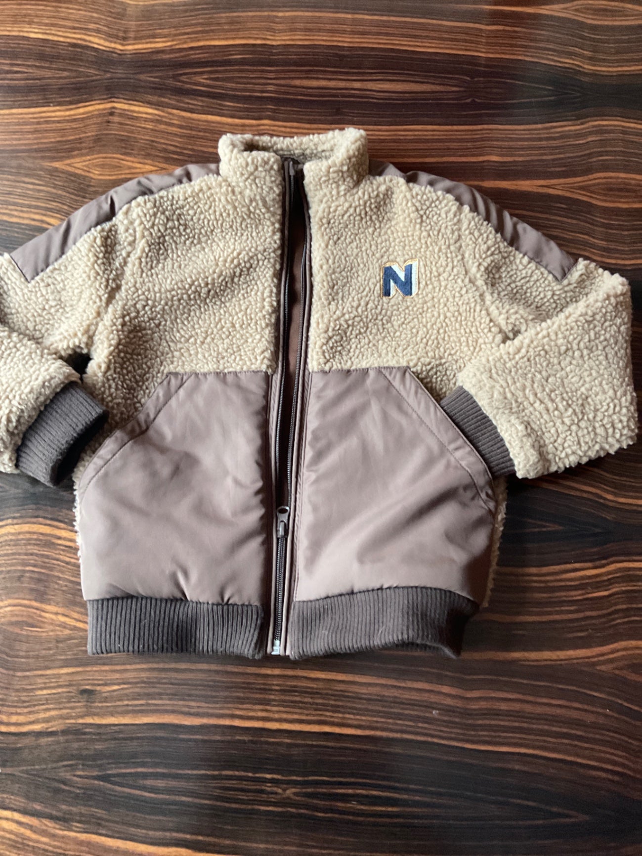 Noppies Jacke 116 Beige und Braun