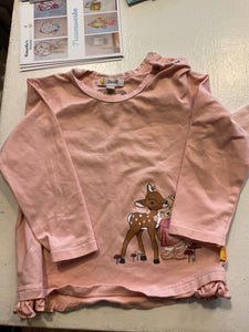 Steiff Langarmshirt 80 Rosa