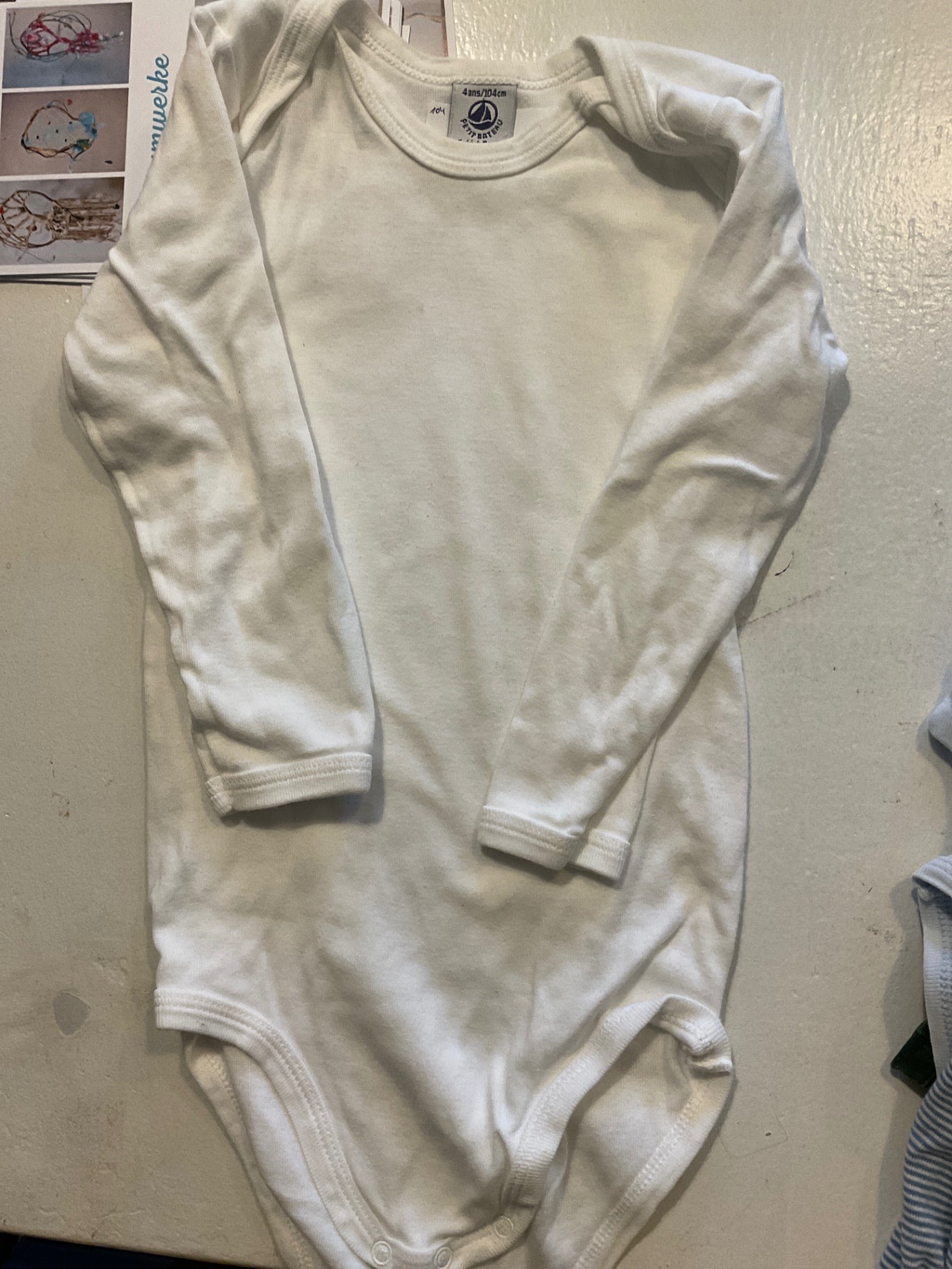 PETIT BATEAU Baby-Body 104 Weiß