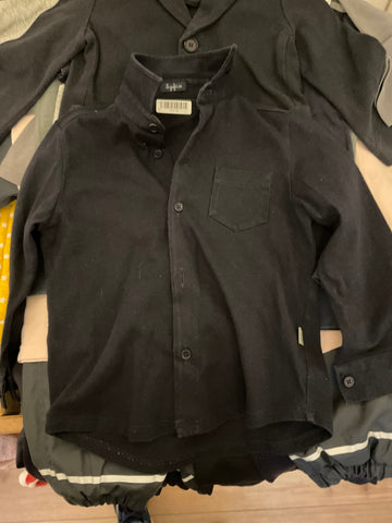 Il gufo Hemd 98 Schwarz