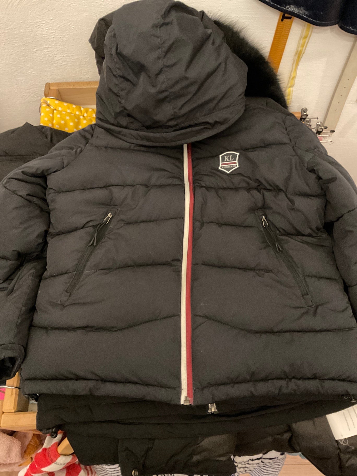 Kingsland Daunenjacke 146/152 Schwarz