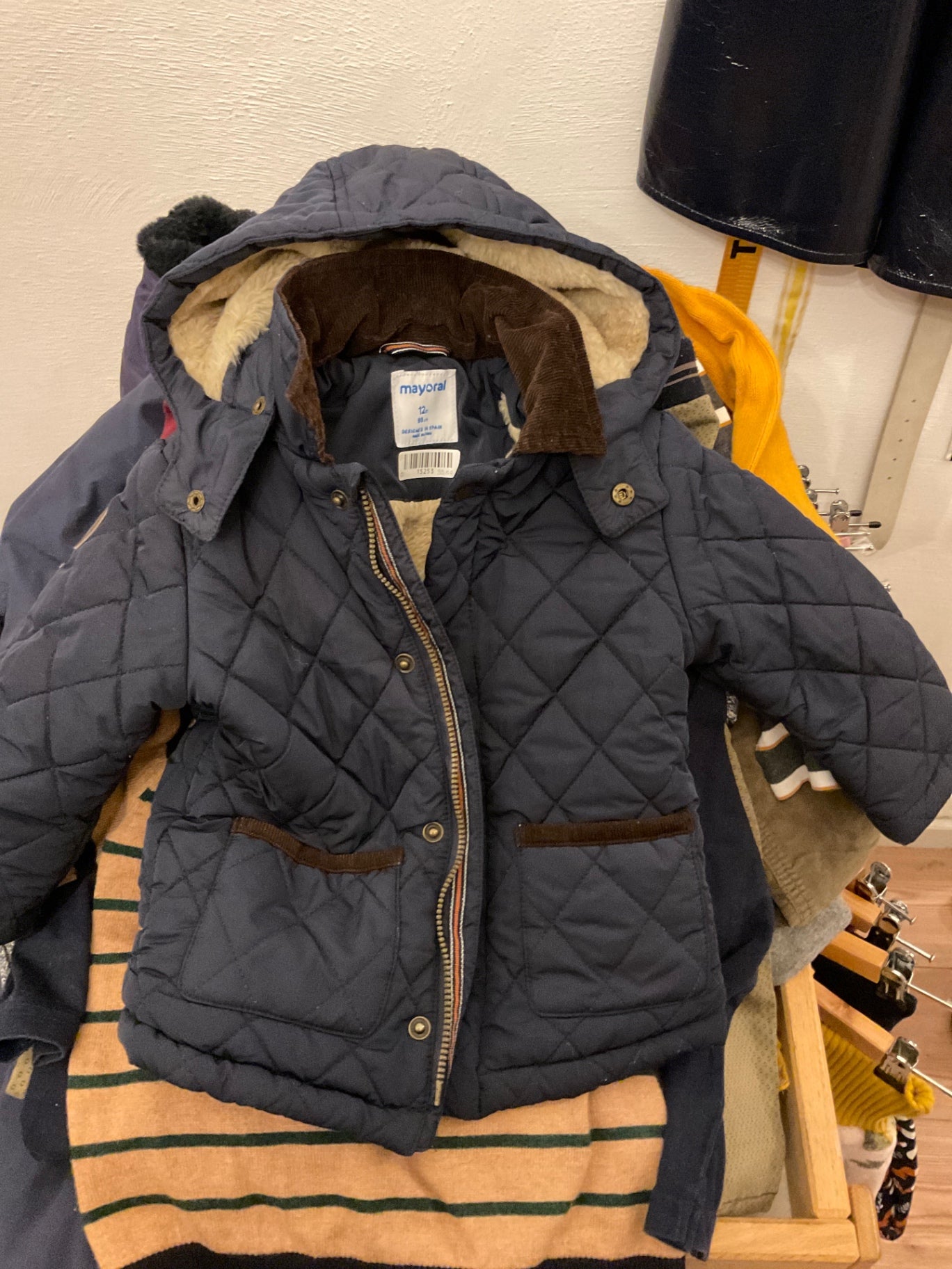 Mayoral Winterjacke mit Kapuze 80 Dunkelblau