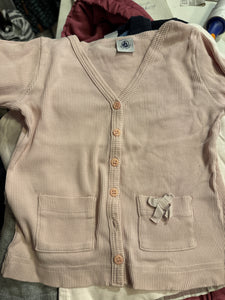 PETIT BATEAU Cardigan 104 Rosa