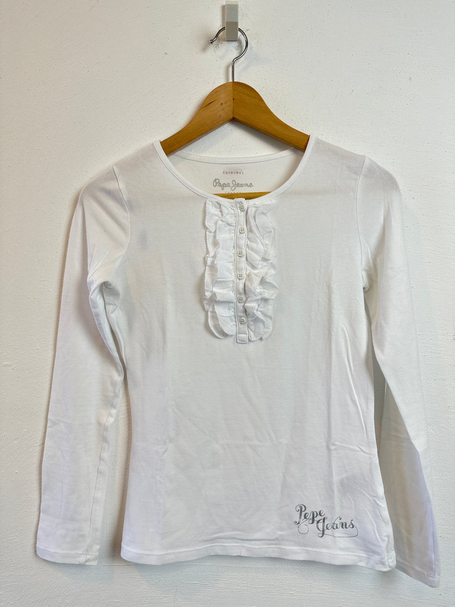 Langarm Shirt *ruffles - 164 - Pepe Jeans