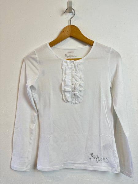 Langarm Shirt *ruffles - 164 - Pepe Jeans
