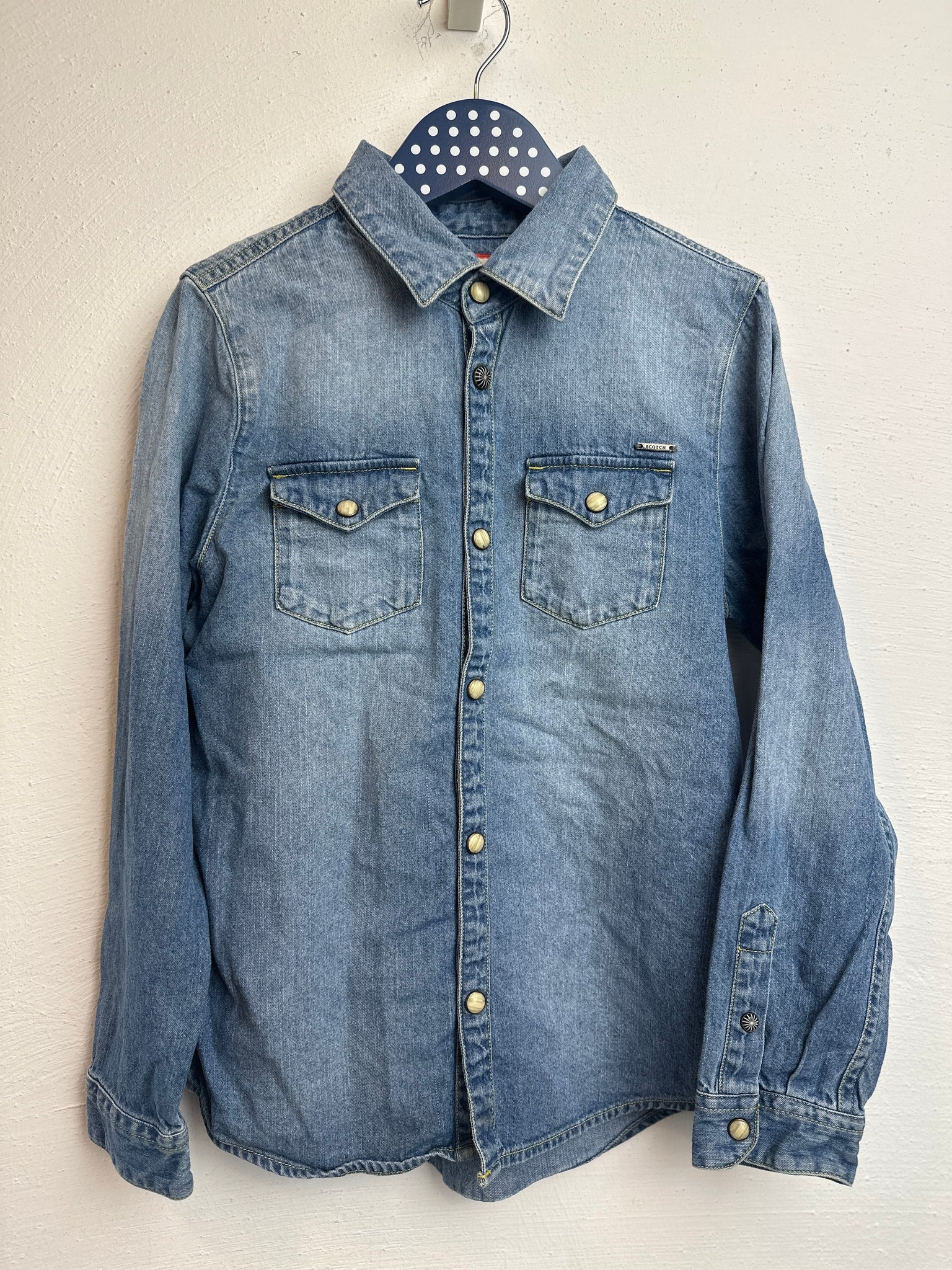 Hemd *Denim - 128 - Scotch &. Soda