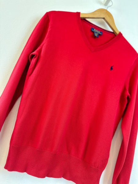 Strick Pulli *v-neck - 164 - Polo