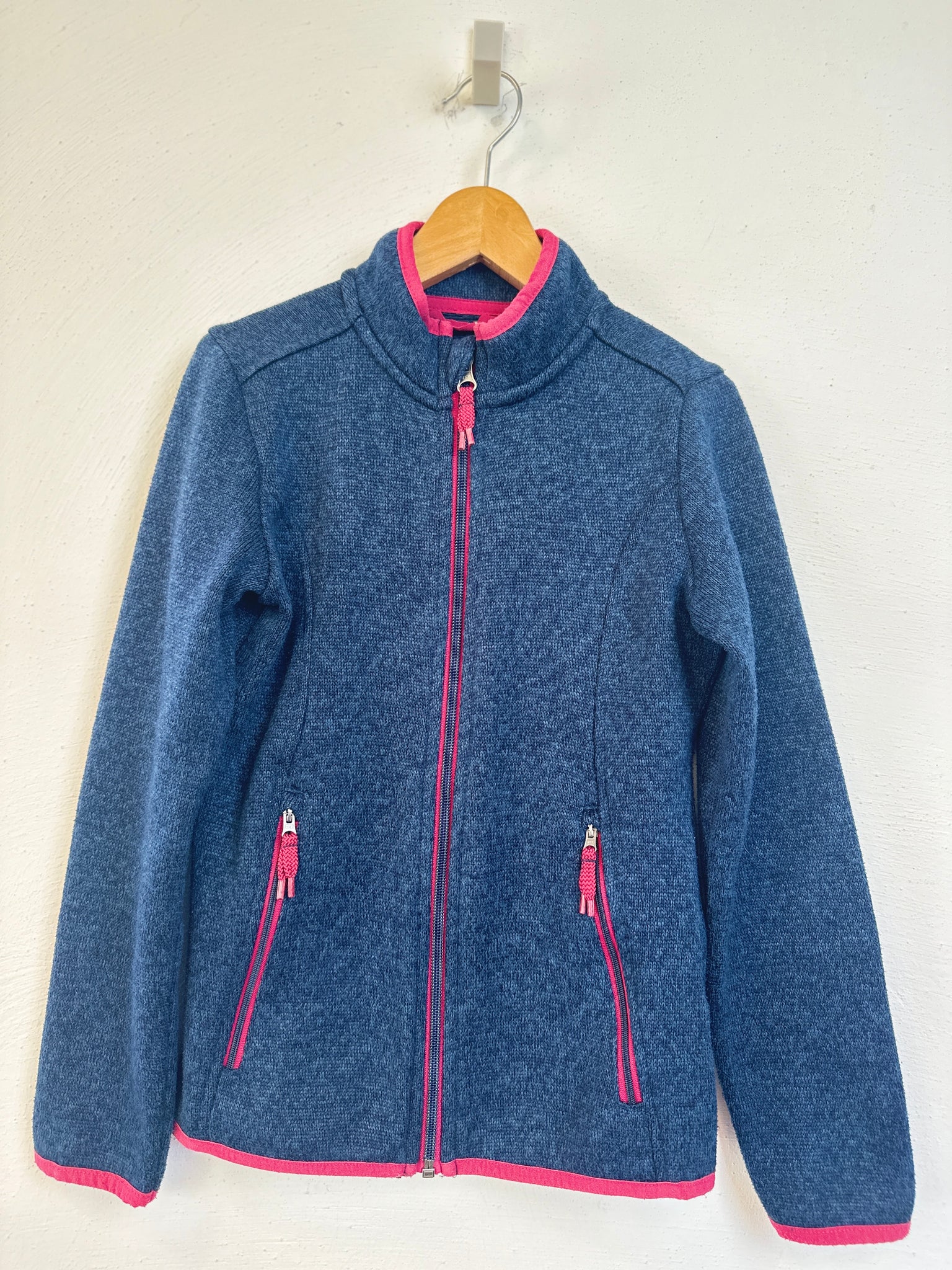 *knitted Fleece Jacke - 140 - TCHIBO