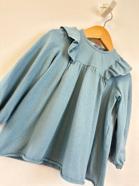 Langarm Shirt *pünktchen - 98 - NANOS