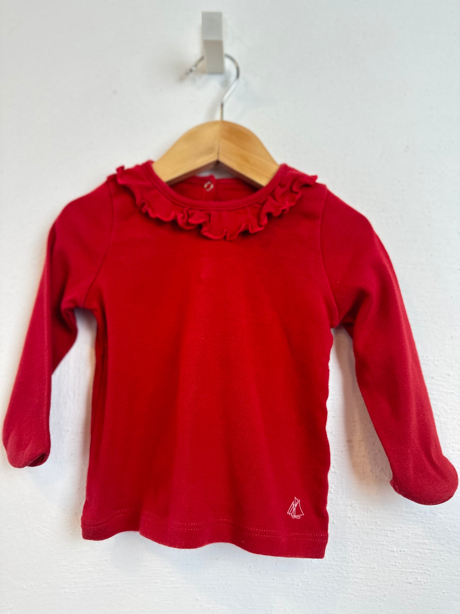 Langarmiges Shirt - 74 - Petit bateau