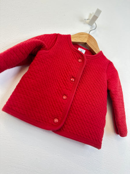 Sweatjacke wattiert Druckknopf - 67 - Petit bateau