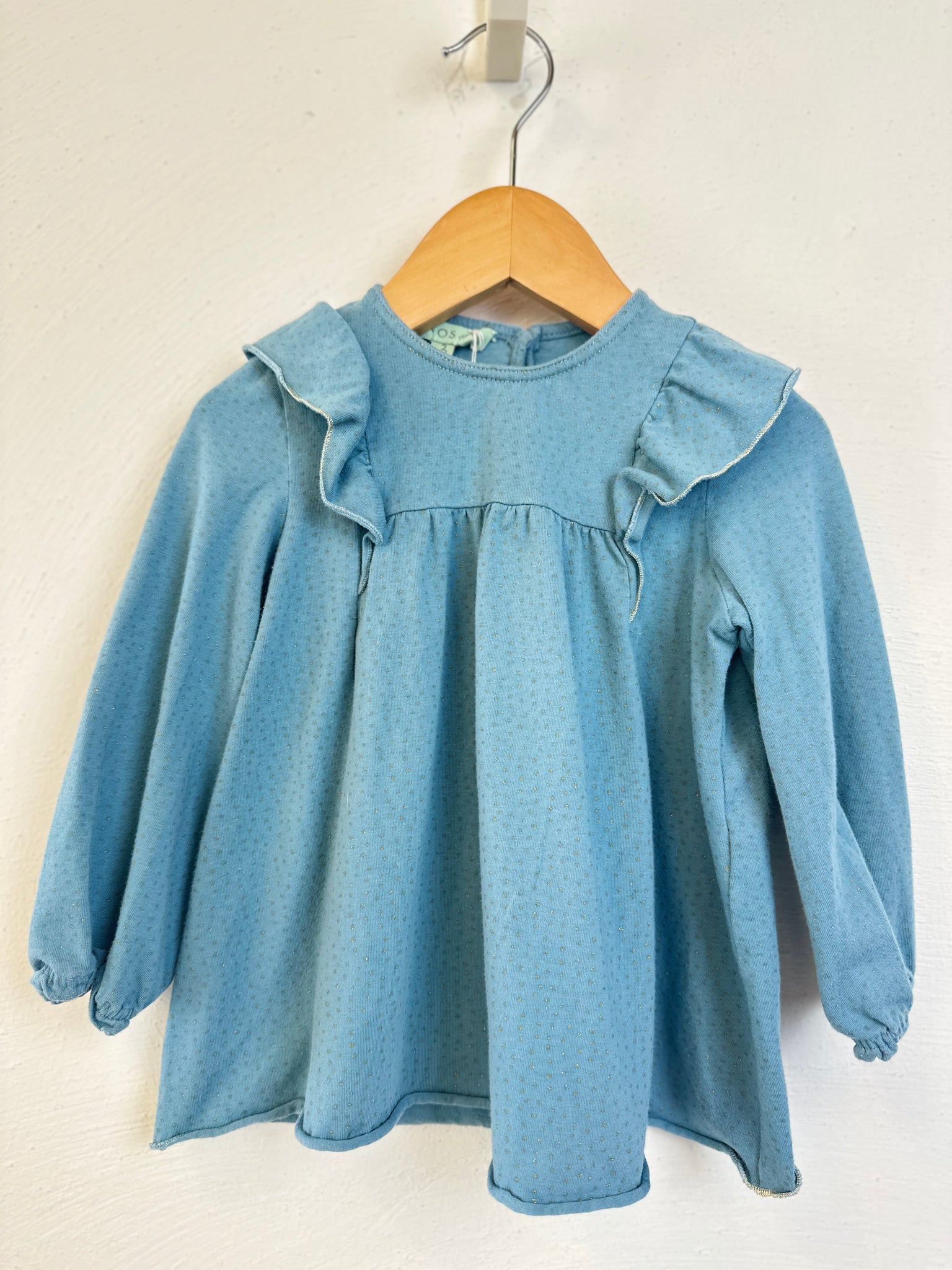 Langarm Shirt *pünktchen - 98 - NANOS