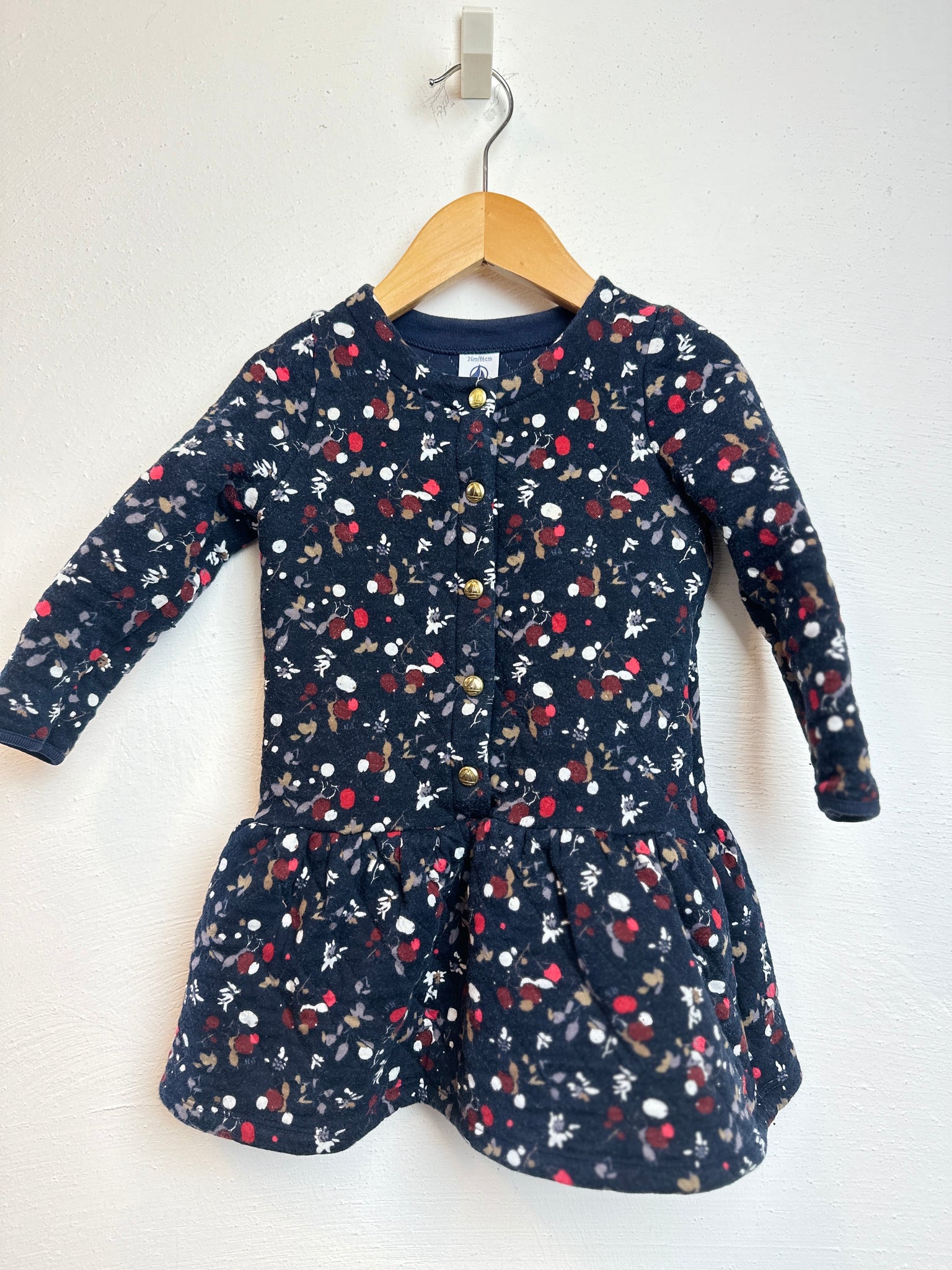 Winterkleid wattiert - 86 - PETIT BATEAU