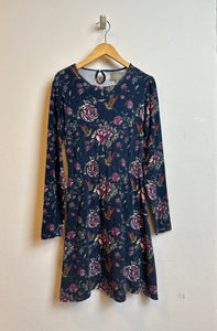 Kleid *Blumen - 152 - Creamie
