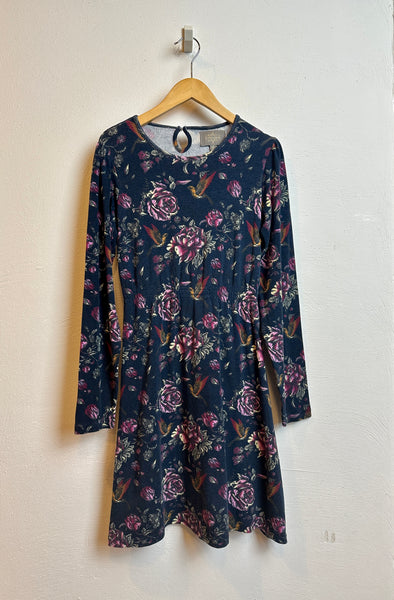 Kleid *Blumen - 152 - Creamie