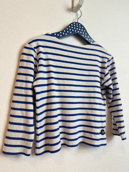 Langarm Shirt *Streifen - 104 - Armor kids