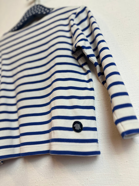 Langarm Shirt *Streifen - 104 - Armor kids