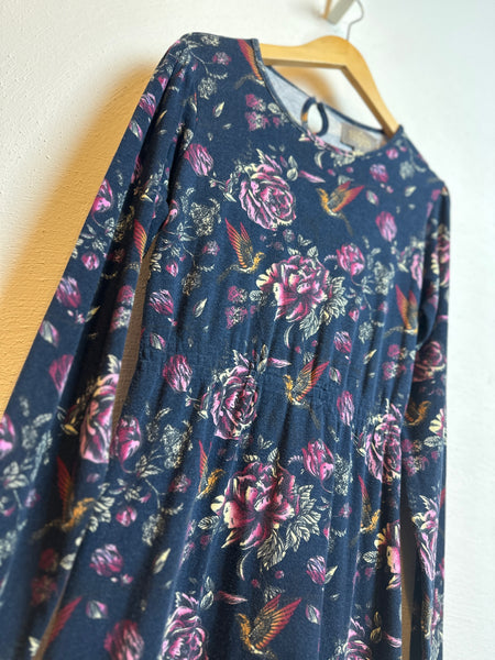 Kleid *Blumen - 152 - Creamie