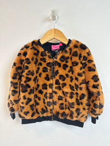 Teddy Bomberjacke *animalprint - 92 - Jubel