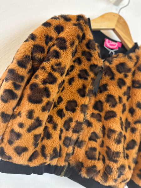 Teddy Bomberjacke *animalprint - 92 - Jubel