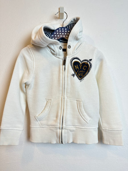 Sweatjacke Kapuze, zip Herz nyc loves me - 98 - Tommy Hilfiger