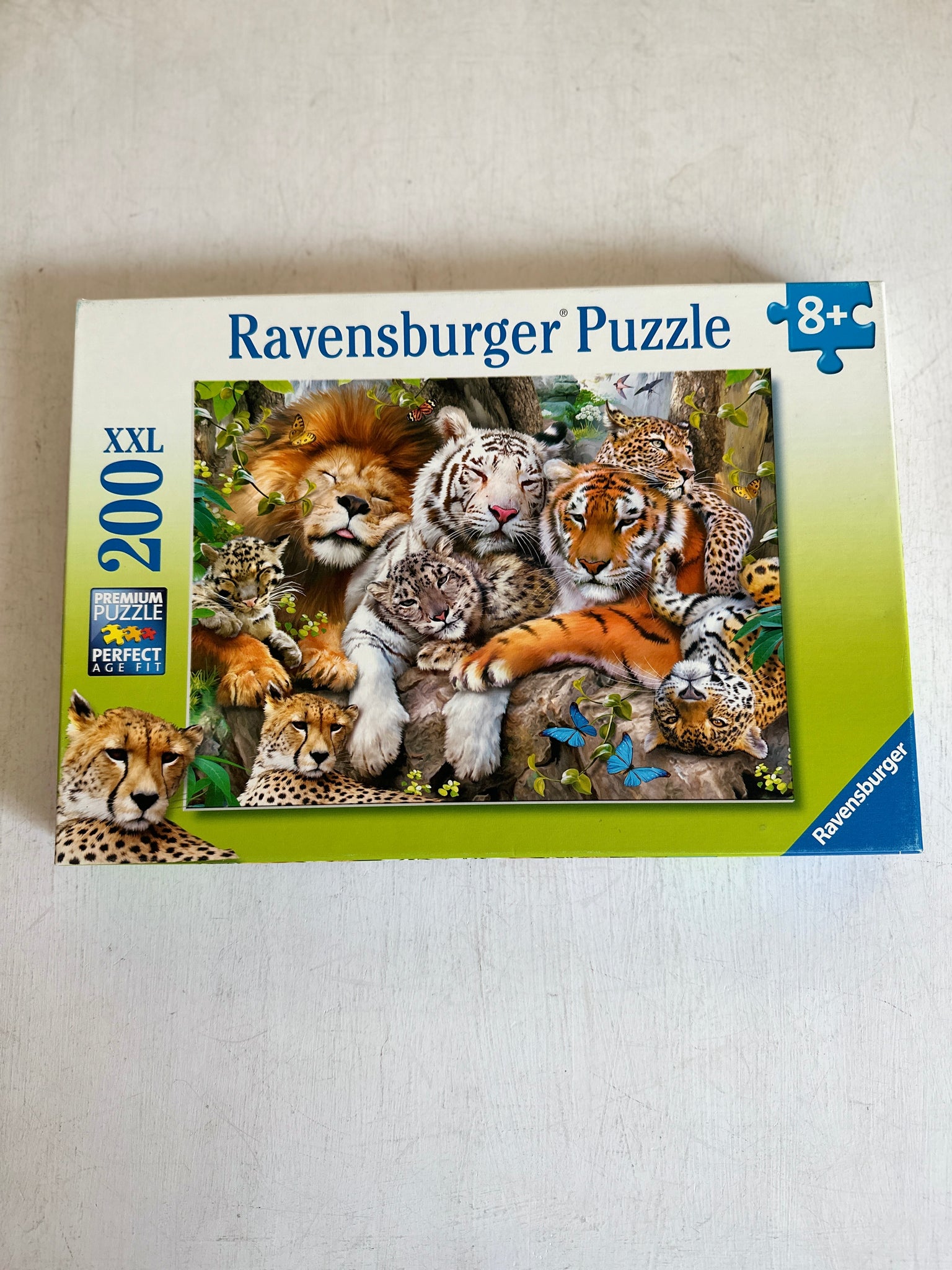 Puzzle *schmusende Raubkatzen -  - Ravensburger