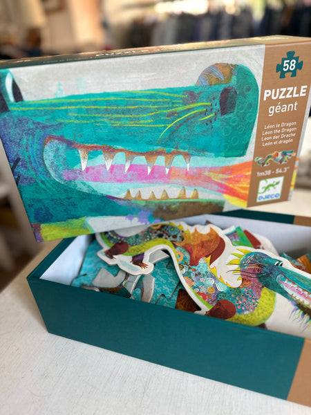 PUZZLE Léon le Dragon -  - DJECO