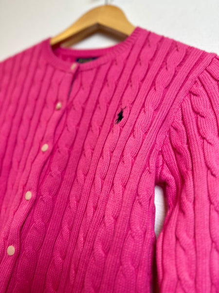 Strickjacke Zopf vollant - 176 - Polo