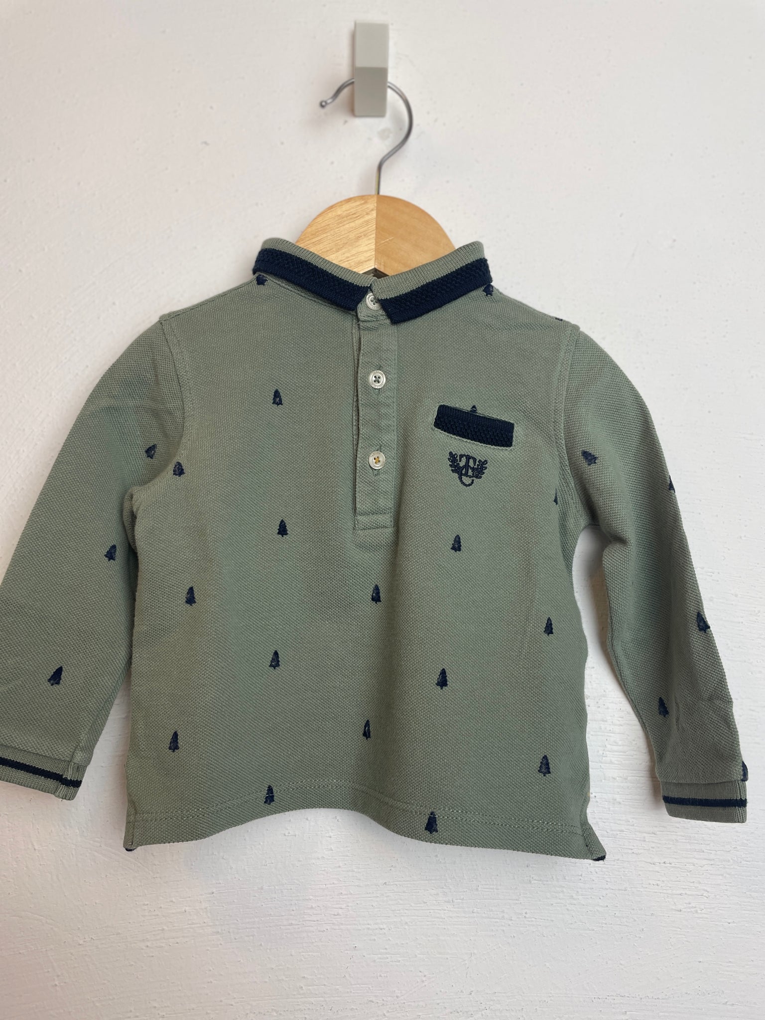 Langarmiges Shirt Piqué 🌲 - 80 - Tartine et Chocolat