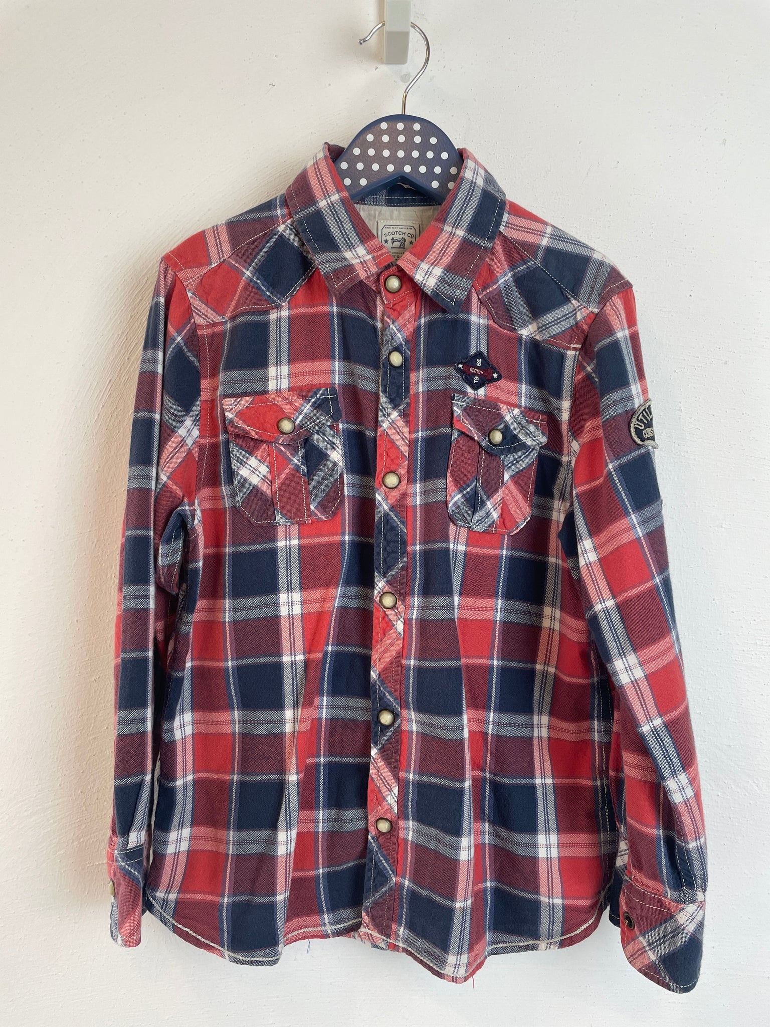 Hemd Kariert - 140 - Scotch & Soda