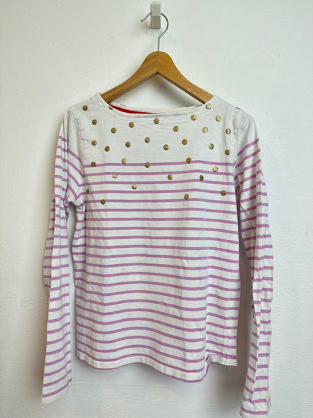 Langarm Shirt *streifen - 152 - Boden