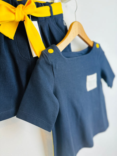 T-shirt piquè-  Petit Bateau -