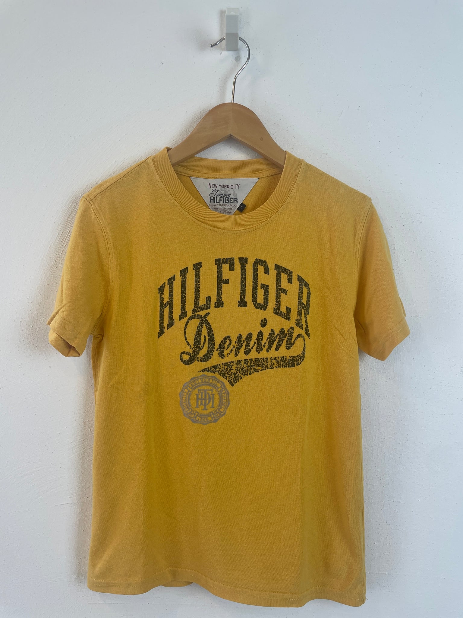 T-shirt gelb „Hilfiger Denim“ - 152 - Tommy Hilfiger