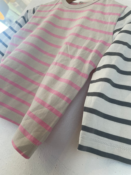 Langarm Shirt Streifen - 86 - PETIT BATEAU