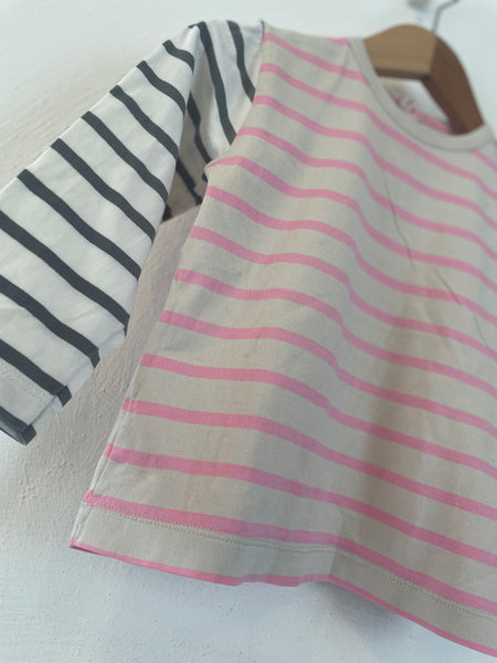 Langarm Shirt Streifen - 86 - PETIT BATEAU