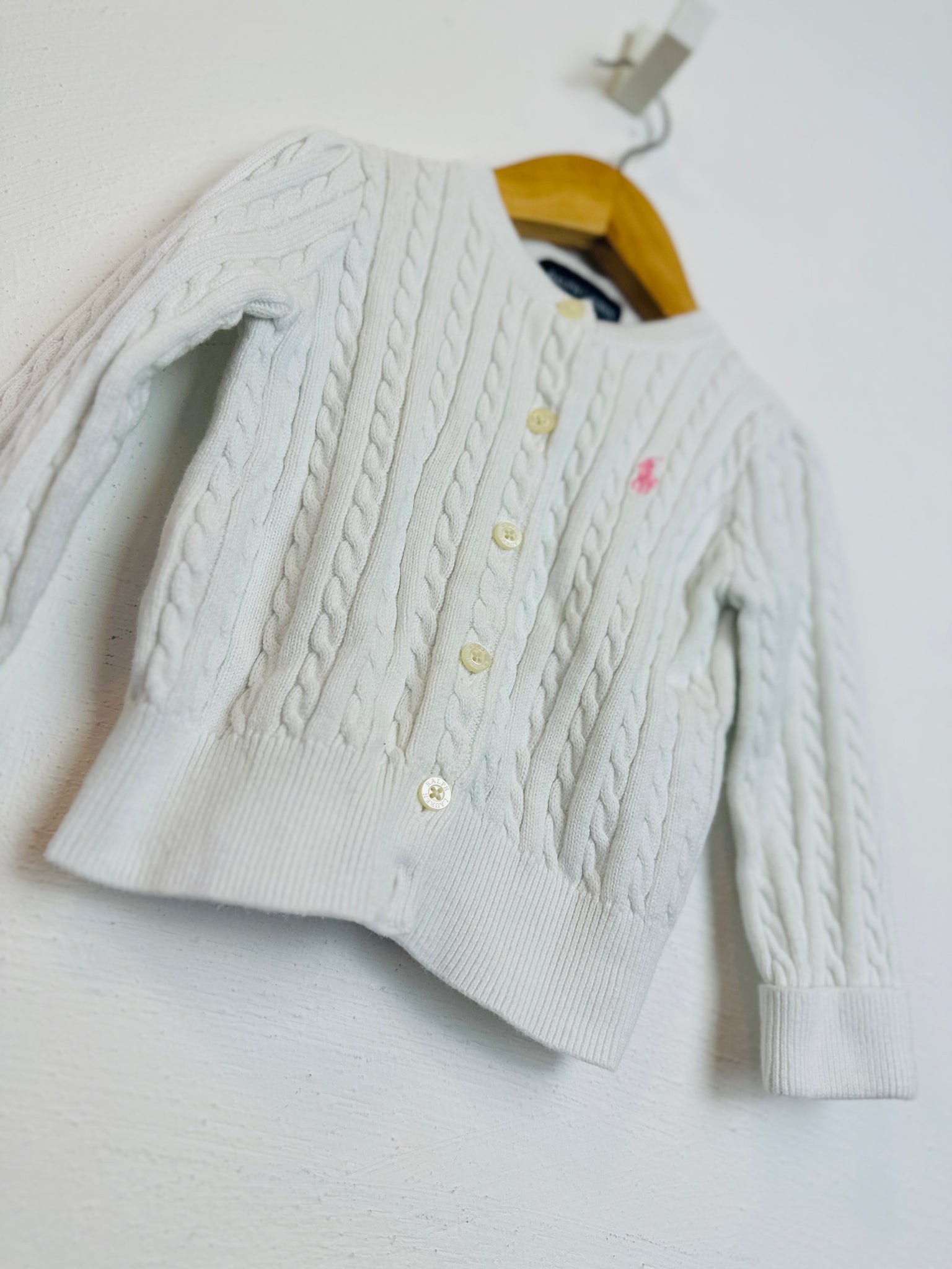 Strickjacke Zopf - 80 - Ralph Lauren