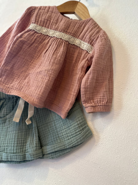 Bluse *wooven - 68 - pinokids